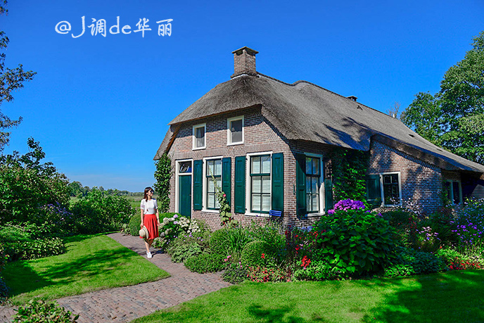 欧洲最美水乡荷兰羊角村,荷兰羊角村美丽的童话世界