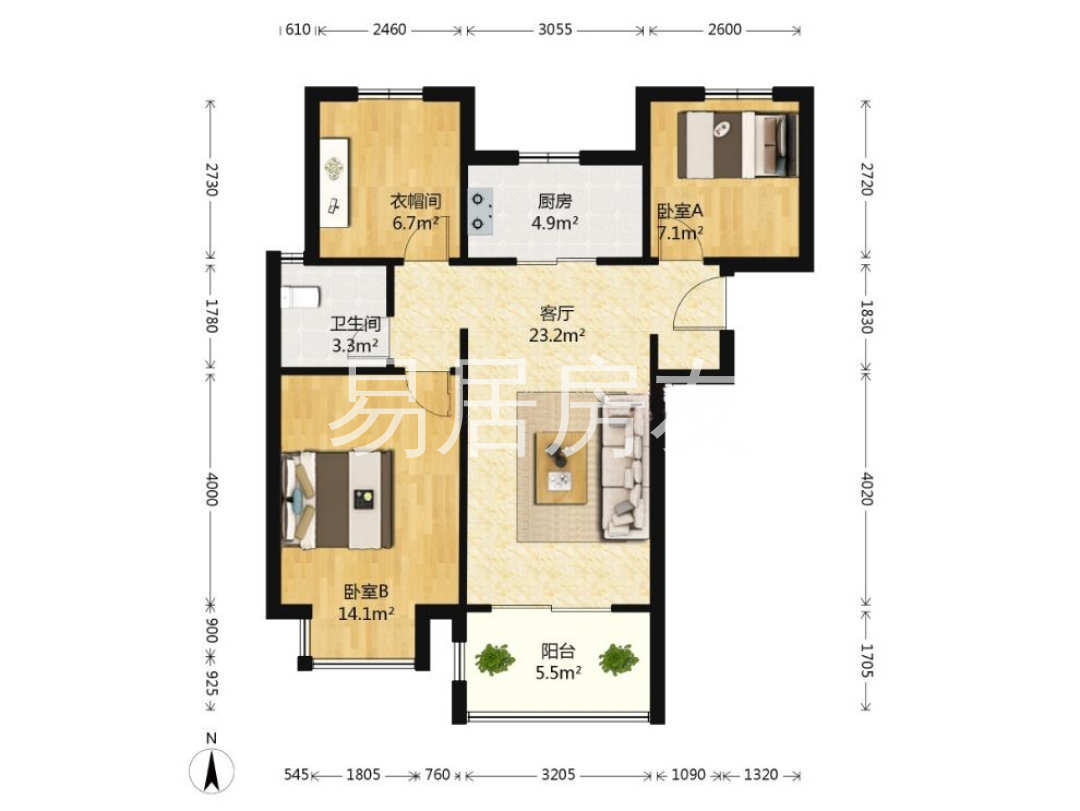 首付32万,能在金水区新北站买个几居室?康桥朗城小区评测