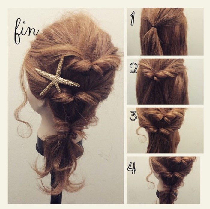 气质仙女编发不妨学一下,适合学生党的仙女编发中短发简单