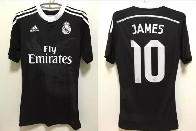 14-15赛季皇马黑龙球衣,皇马黑龙球衣球员版和球迷版区别