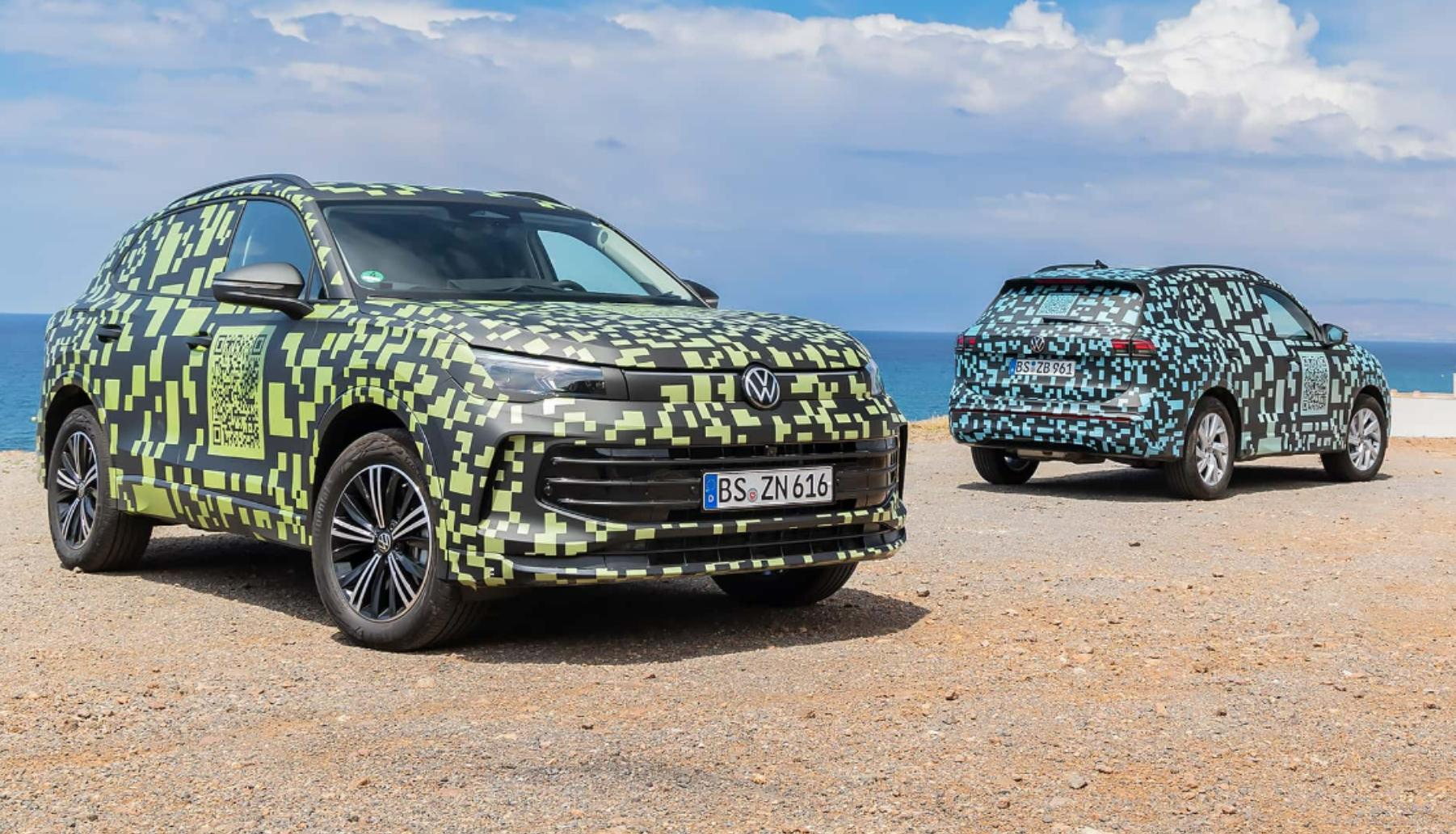 途观和tiguan外观区别,新款大众途观tiguan展示