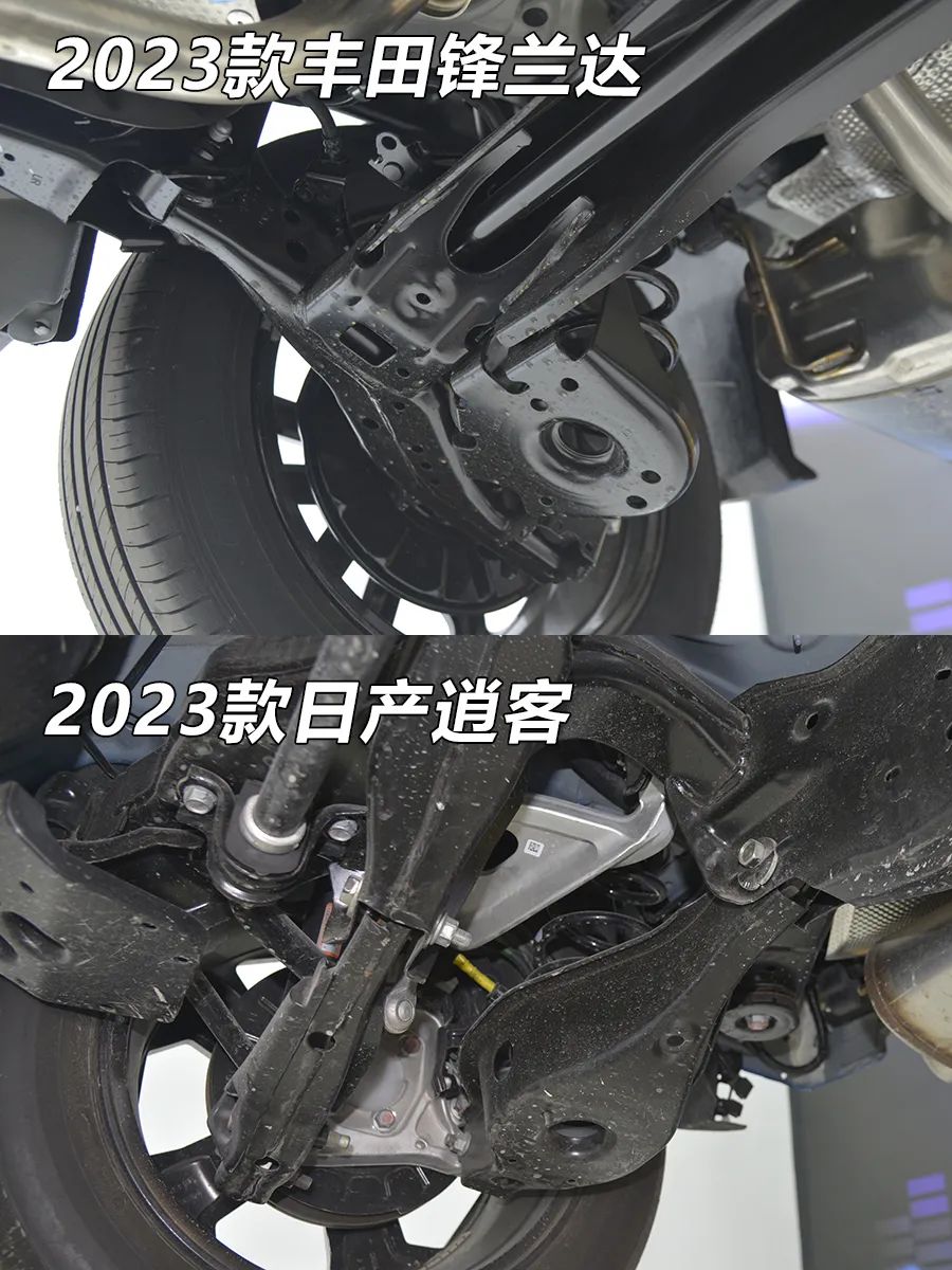 丰田锋兰达/日产逍客:一个是放大版卡罗拉,一个是缩小版楼兰