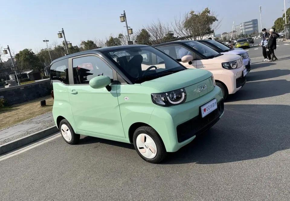 qq冰淇淋版奇瑞渭南,奇瑞qq冰淇淋2.99万试驾