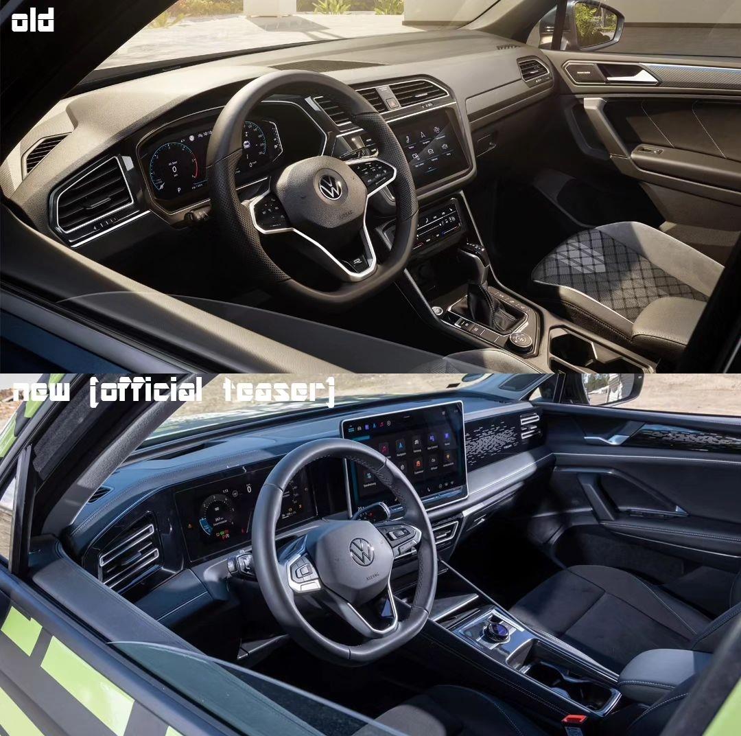 全新一代大众途观曝光尺寸更大/智能化提升MQBEvo平台打造