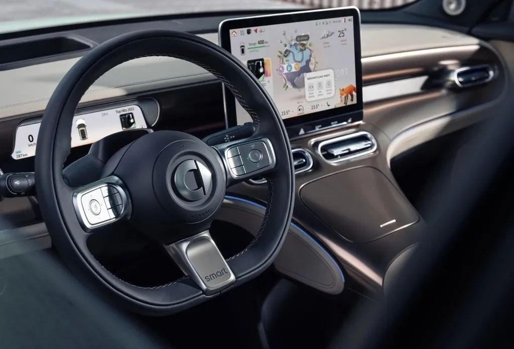 奔驰smart精灵1号400公里续航,奔驰smart精灵和海豚对比