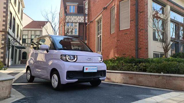 qq冰淇淋新能源汽车性能,qq冰淇淋2.99万试驾