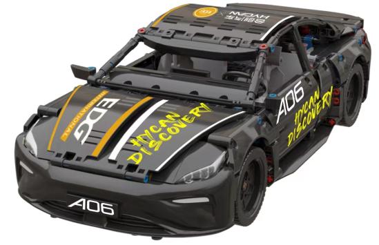 汽车黑武士红色点缀,长安a07黑武士车模