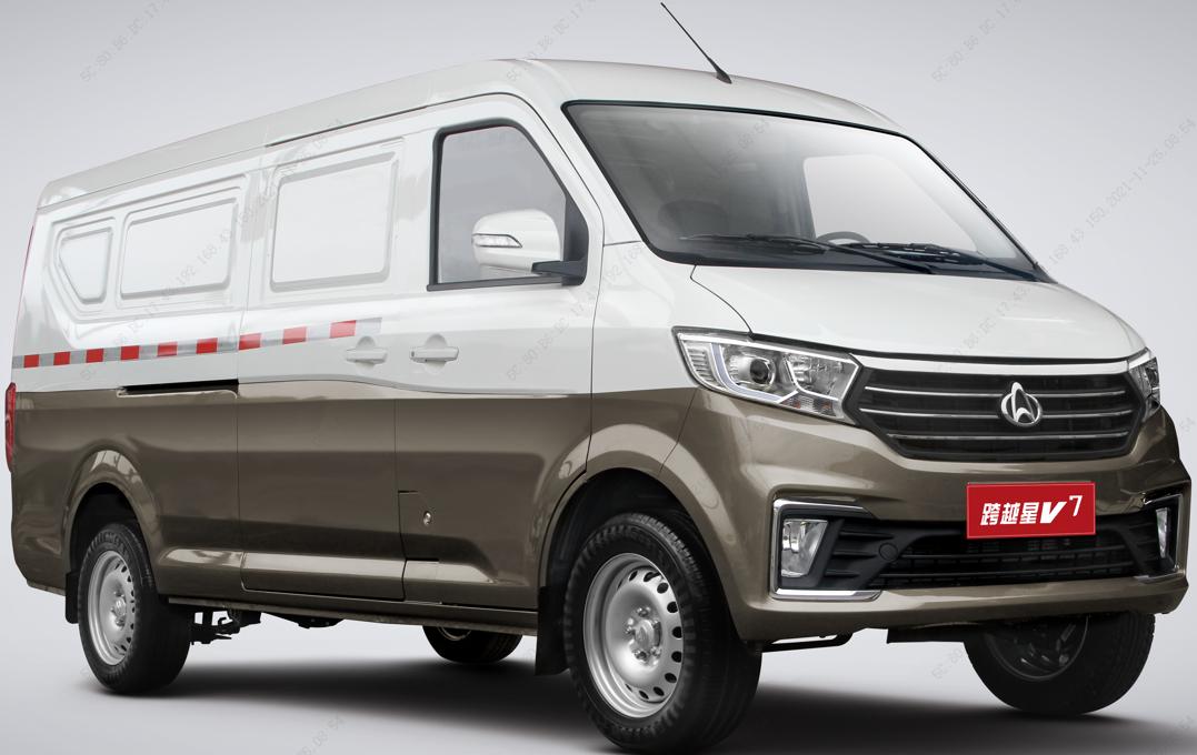 跨越星v7内部空间尺寸图解,跨越星v7和睿行m60空间