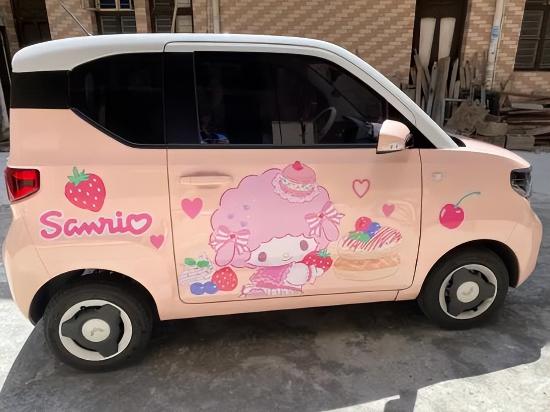 宏光miniev马卡龙全款落地,宏光miniev第三代马卡龙爱车授权