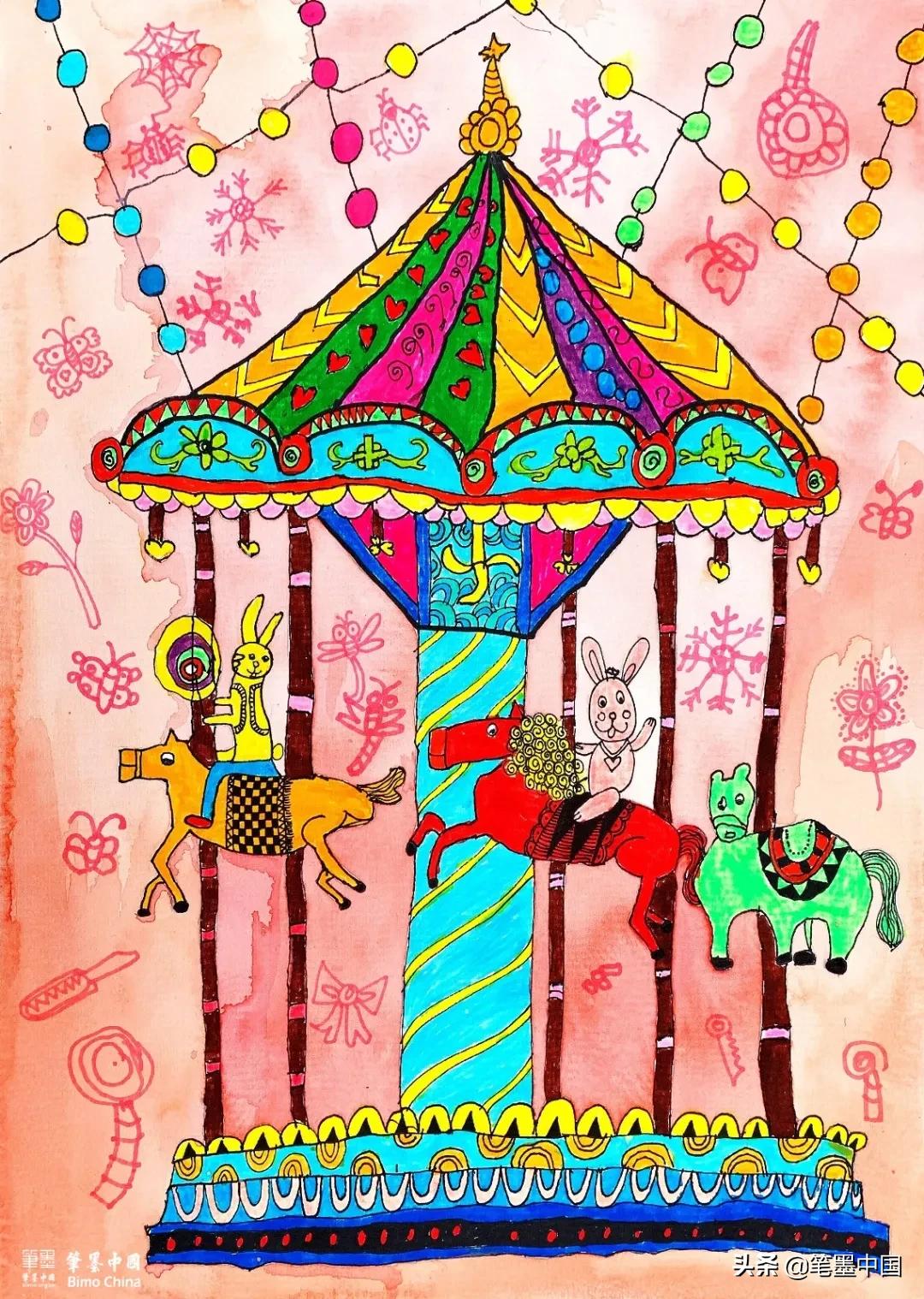 笔墨中国画画大赛作品图片,笔墨中国第五届大赛