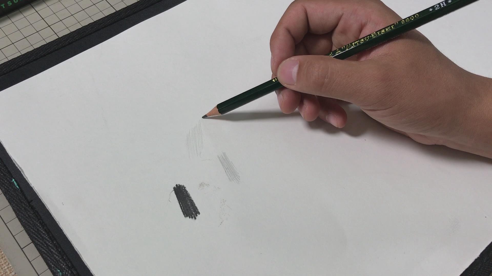 素描常用铅笔型号,哪种素描纸好用