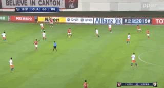 广州恒大2019亚冠杨立瑜进球,恒大对鲁能亚冠点球大战韦世豪