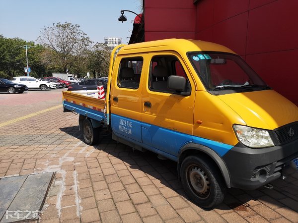 长安微卡新豹双排小货车发动机,新车长安新豹t3双排2.2米仓栅微卡