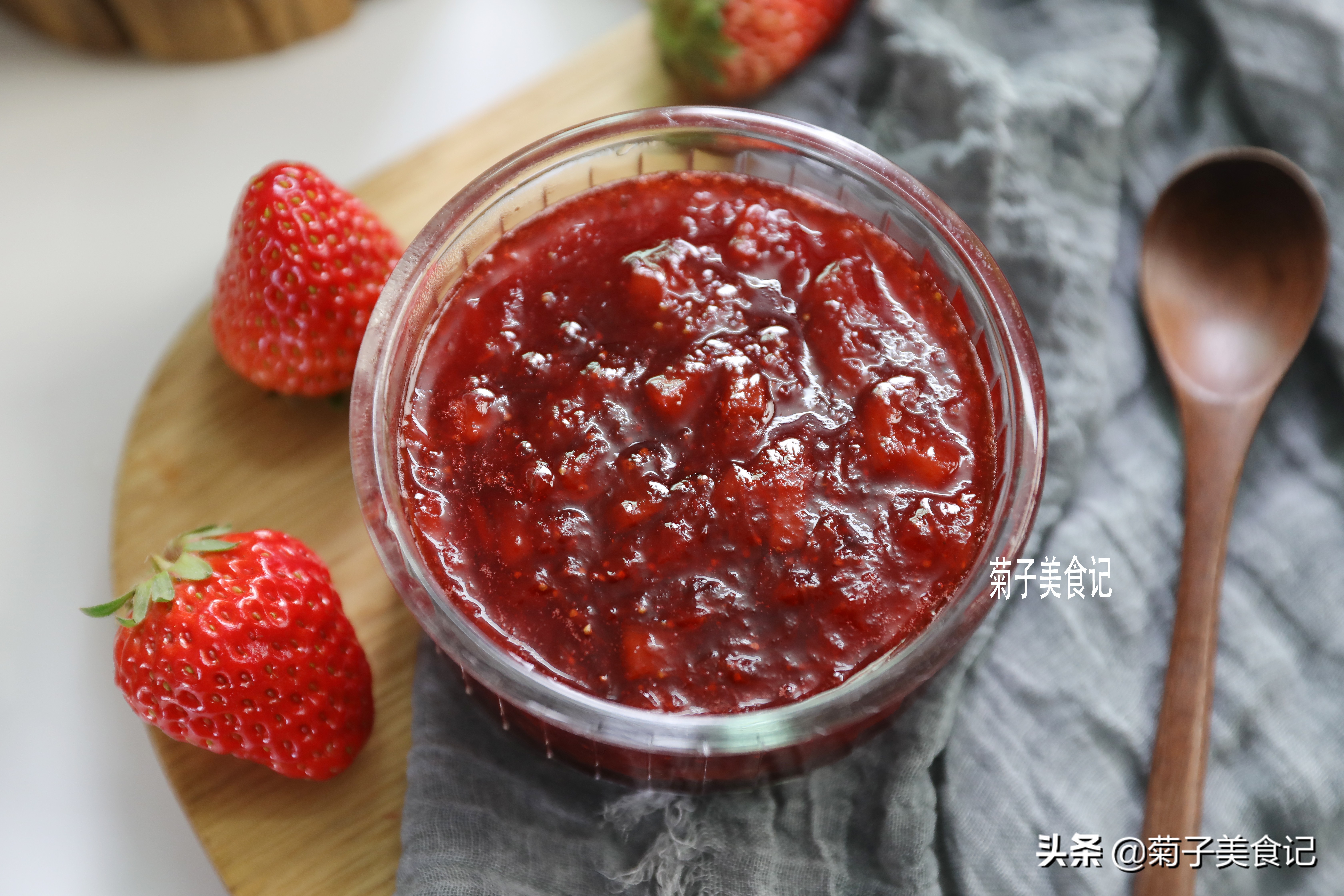 做草莓味果酱,做草莓果酱糖和草莓比例