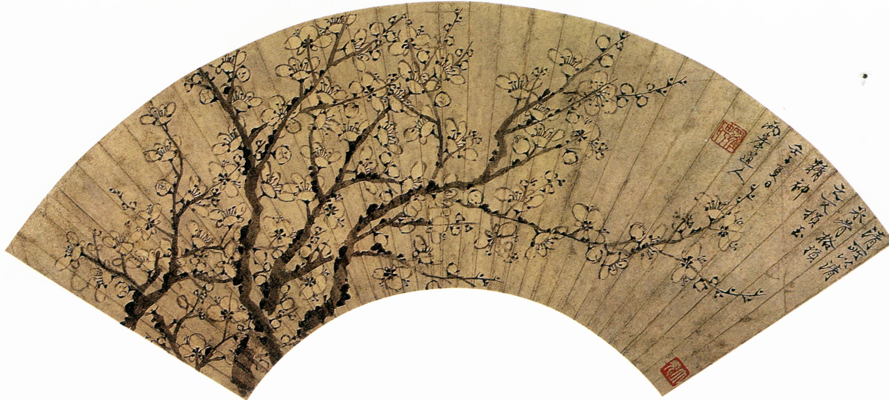 齐白石的写意梅花,齐白石画梅花大全