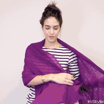 围巾怎么系更时髦,围巾怎么戴好看又好穿