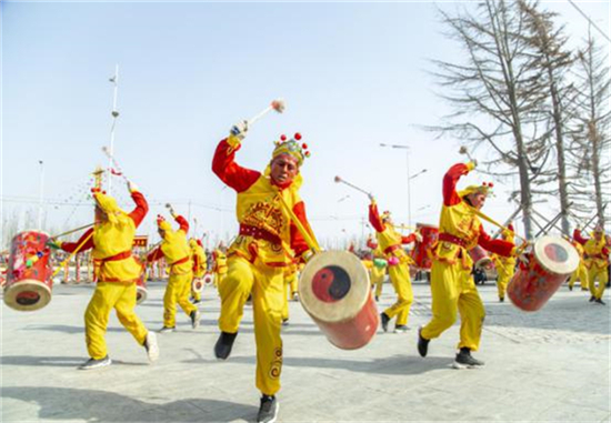 兰州市元宵社火汇演,兰州新区正月初九社火汇演