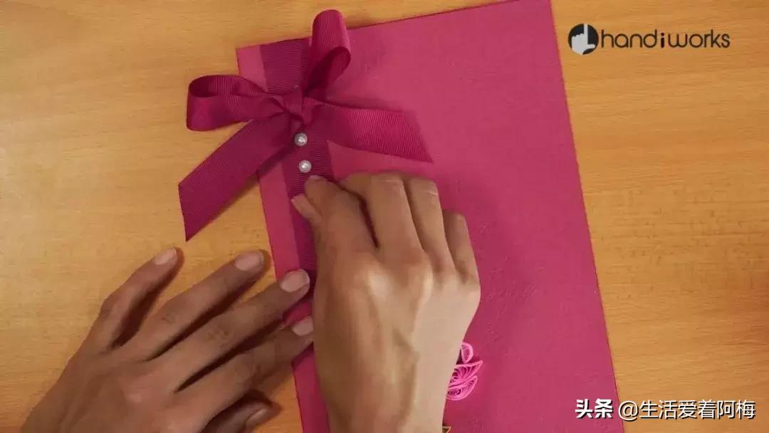 衍纸做教师节贺卡,用衍纸做教师节贺卡纯手工