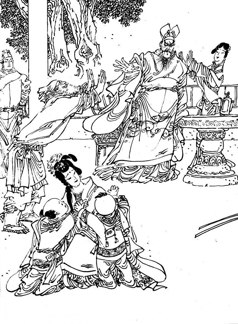 百部中国戏曲连环画,中国经典故事连环画4幅