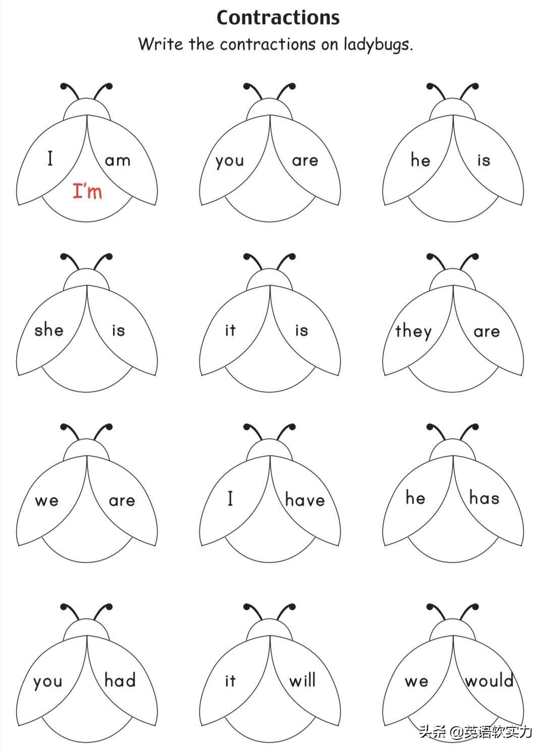 小朋友语法练习,美国小孩学语法吗