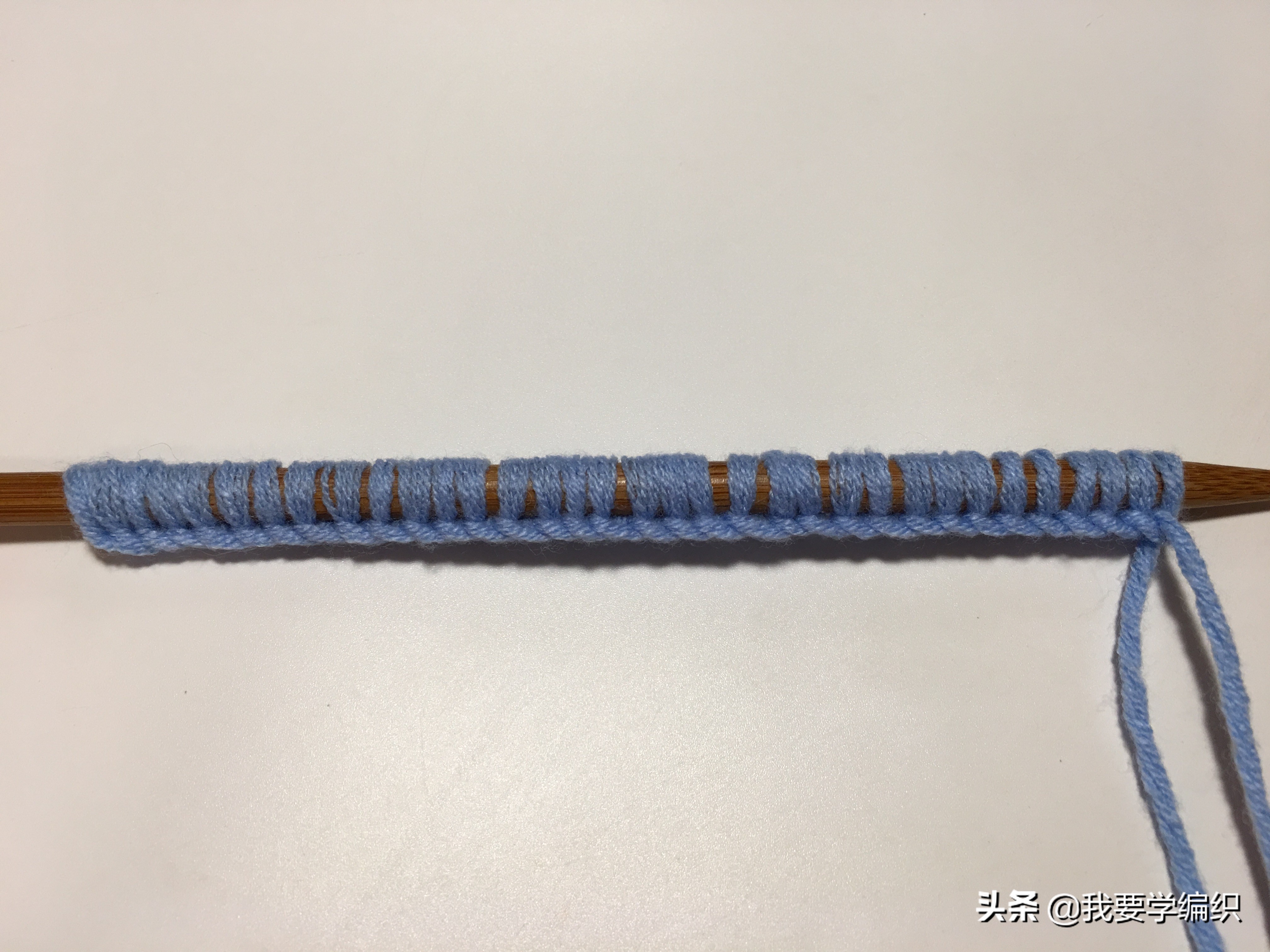 粗线织围巾花样大全,粗线织围巾的花样图解