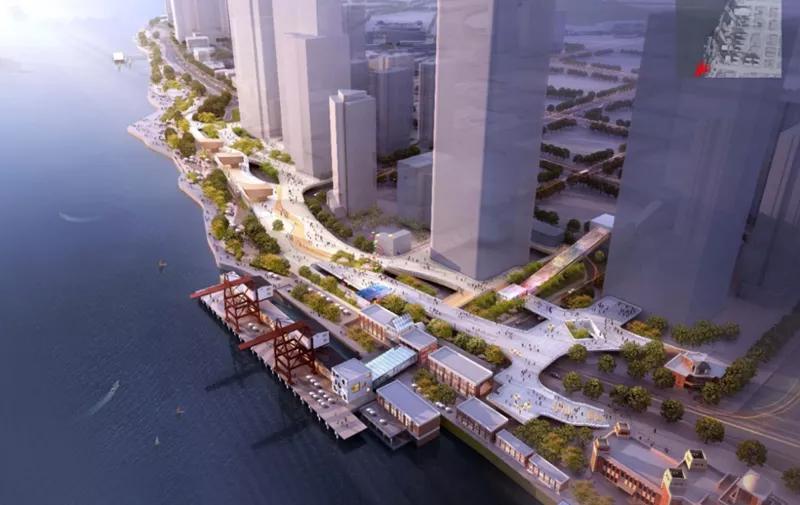 南京桥北滨江公园江边喷泉,南京滨江公园音乐喷泉开放时间