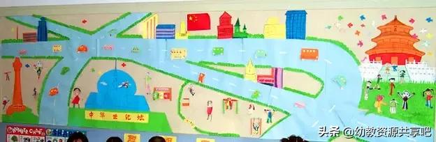 幼师环创主题墙恐龙,幼师大班主题墙图片大全