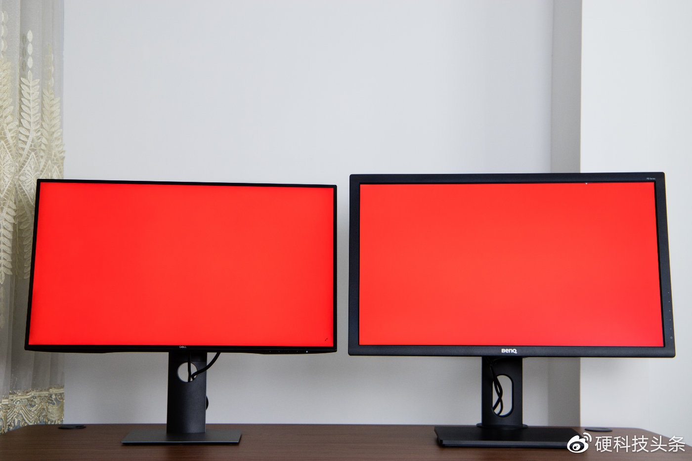 明基pd2700q和戴尔2722dx,明基pd2706u磨砂和苹果显示器对比