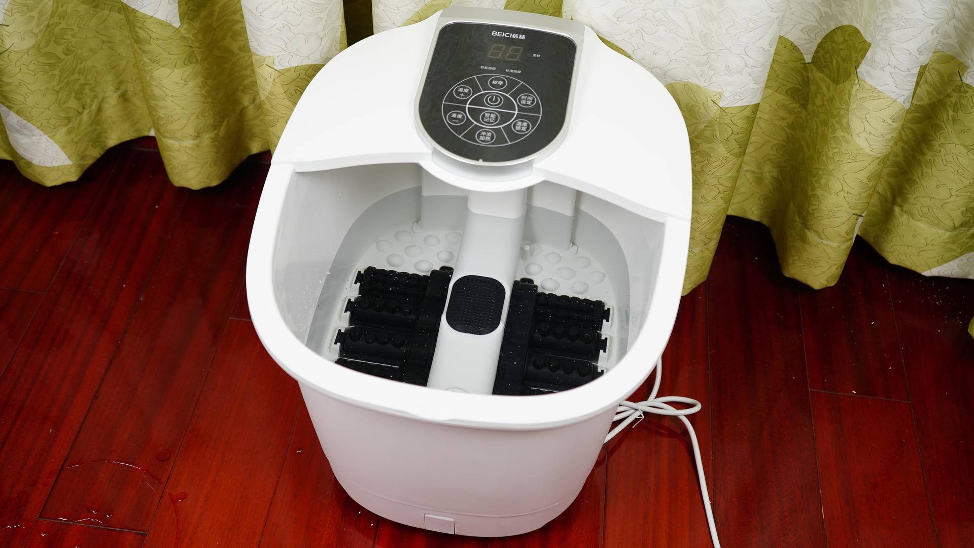 电动泡脚足浴盆,蓓慈全自动按摩洗脚盆