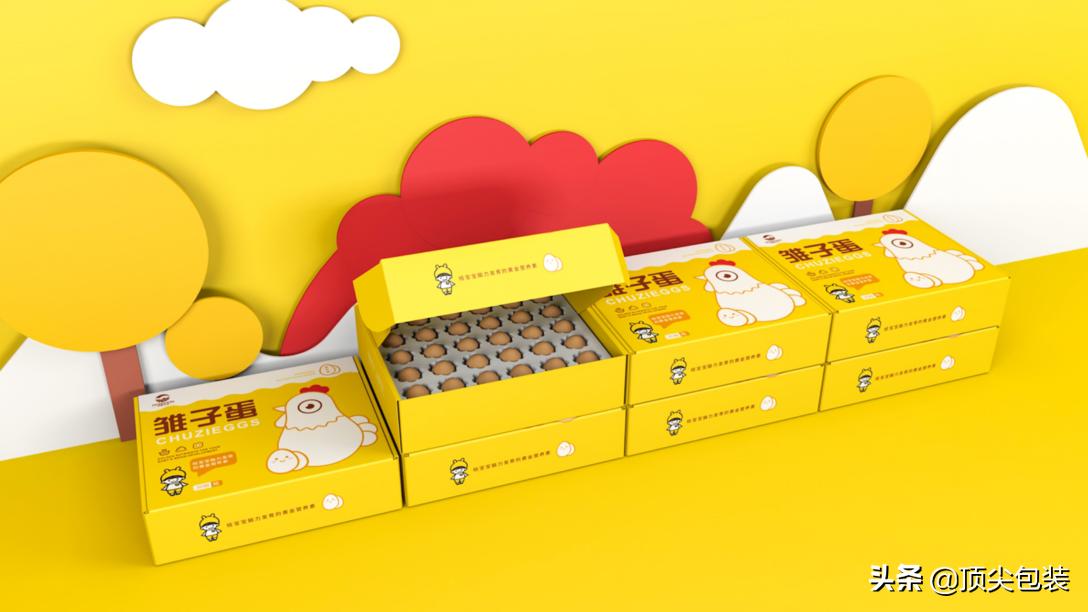 鸡蛋包装创意设计,鸡蛋包装创意