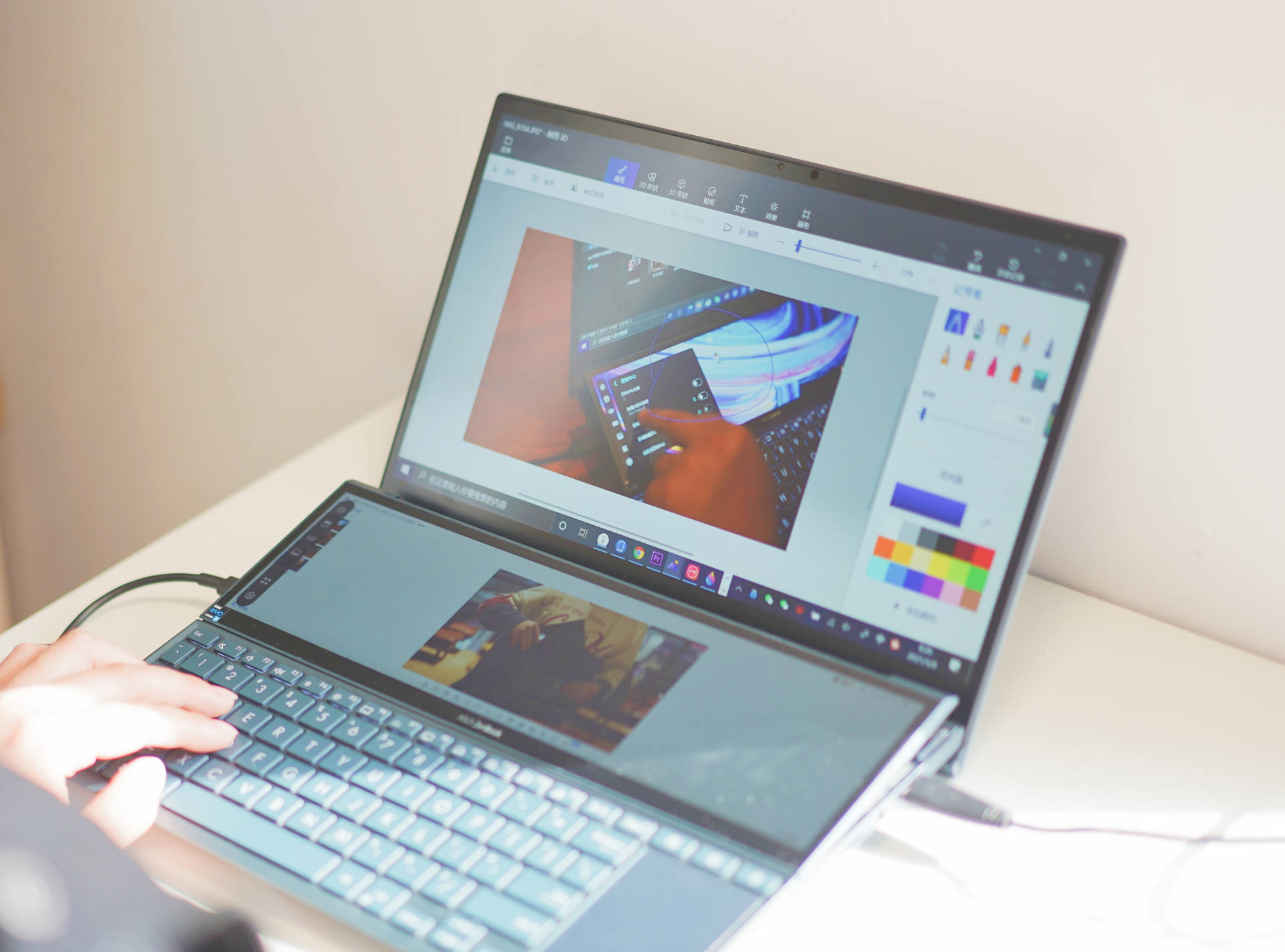 华硕灵耀x双屏笔记本到底怎么用,华硕灵耀x双屏笔记本评测