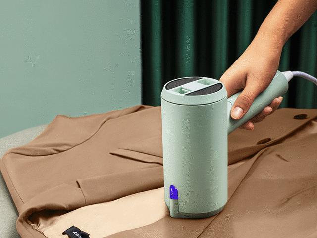 挂烫机中的Iphonexs！1台=蒸汽挂烫机+电熨斗，除皱定型一机搞定