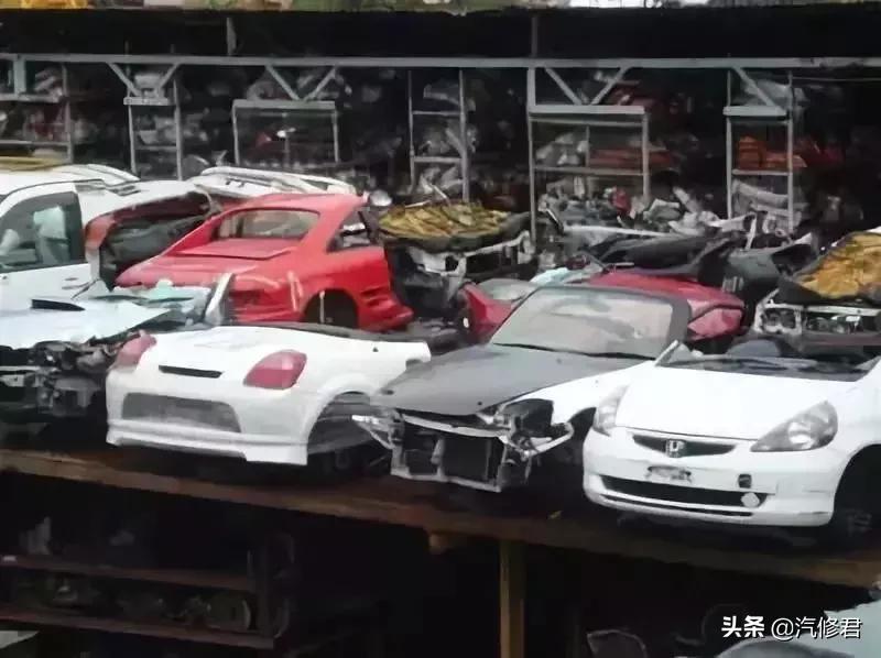 7万人民币开走法拉利！中国最神秘的4大汽配城，豪车50块一斤