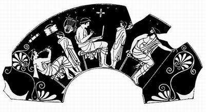 古希腊吃饭时不能做的事情,古希腊人的日常生活