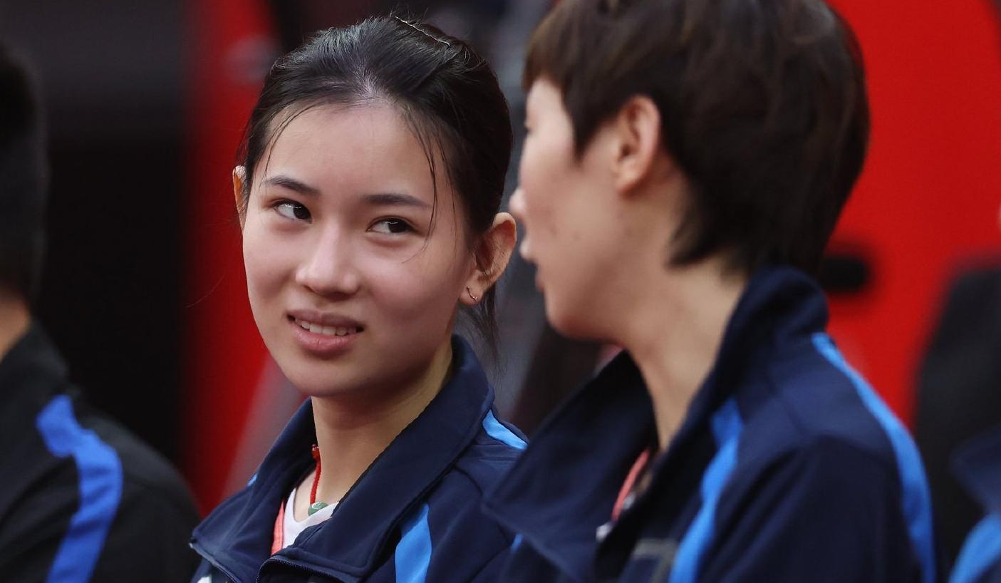 国乒第一美女陈梦图片,国乒新排名女乒一姐垫底