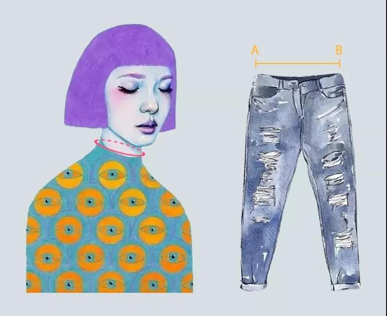 买裤子不用试教你一个生活常识,买裤子不用试穿的方法