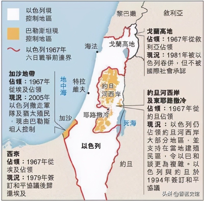 巴以冲突再起，双方的矛盾根源是什么？五次中东战争又在打什么？