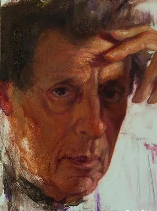 半成品看上去也如此精彩：美国画家路易斯的肖像作品