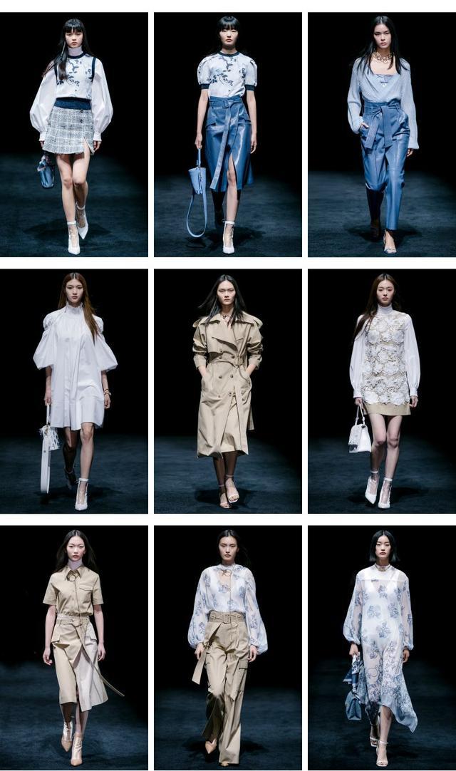 ep雅莹走秀2019,ep雅莹黑裙子