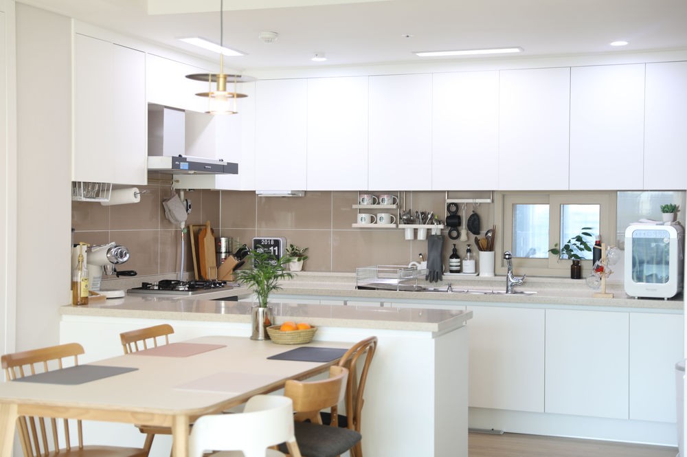 韩国的房子干净整洁,韩国室内实用面积55平的房子