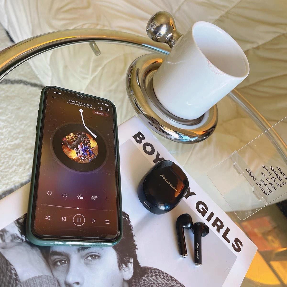 颜值性能性价比高的蓝牙耳机,pioneer先锋耳机价格