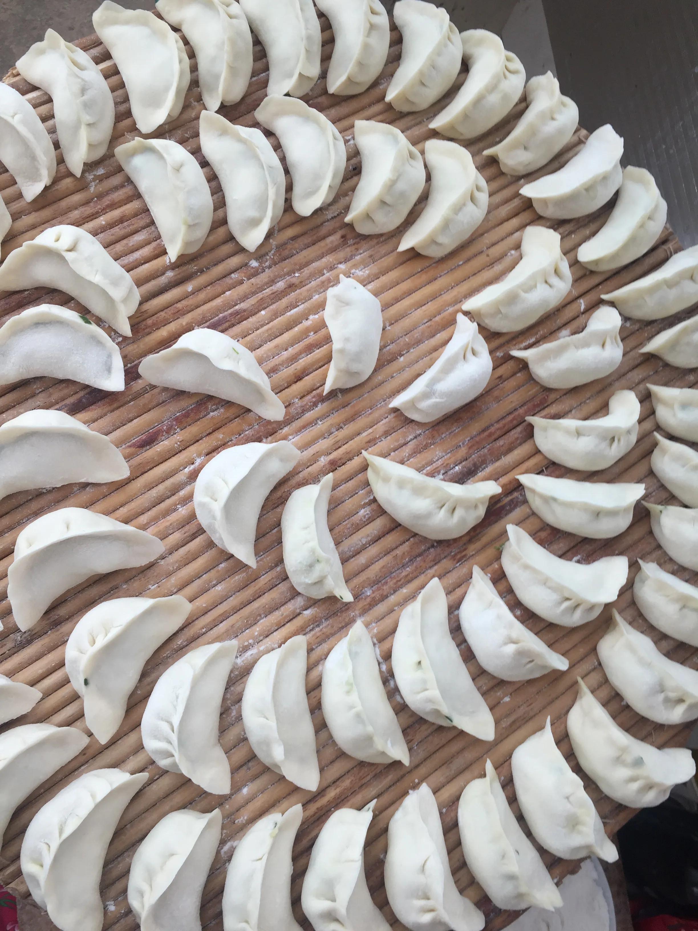 绿萝卜饺子素馅最正宗的做法,蘑菇素馅饺子馅家常做法大全