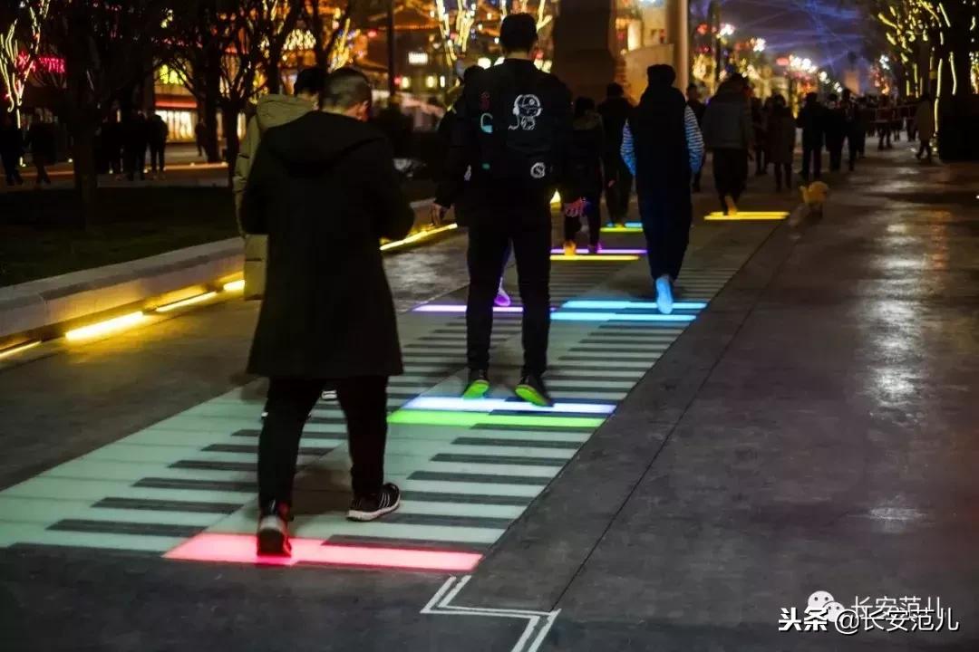 大唐不夜城还原照片,大唐不夜城换装拍摄