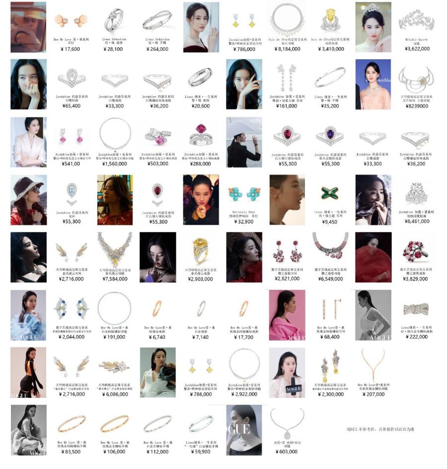 刘亦菲王冠多少钱,刘亦菲晒美照戴皇冠颜值能打