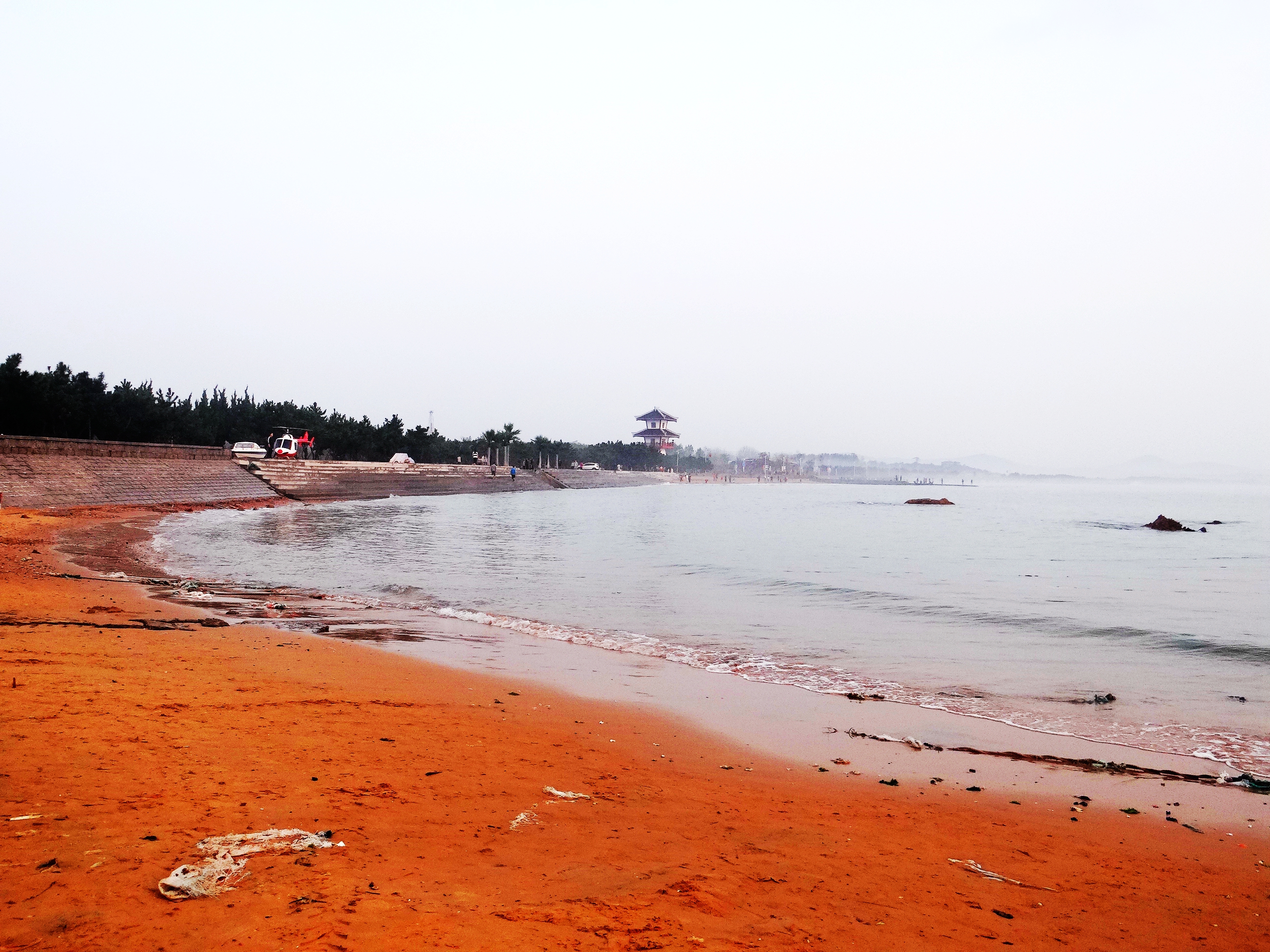 青岛鳌山湾日出,青岛蓝谷滨海公园日出