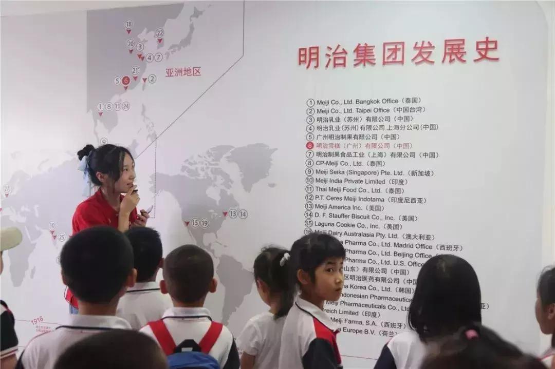 黄埔明治雪糕有限公司,广州明治雪糕参观