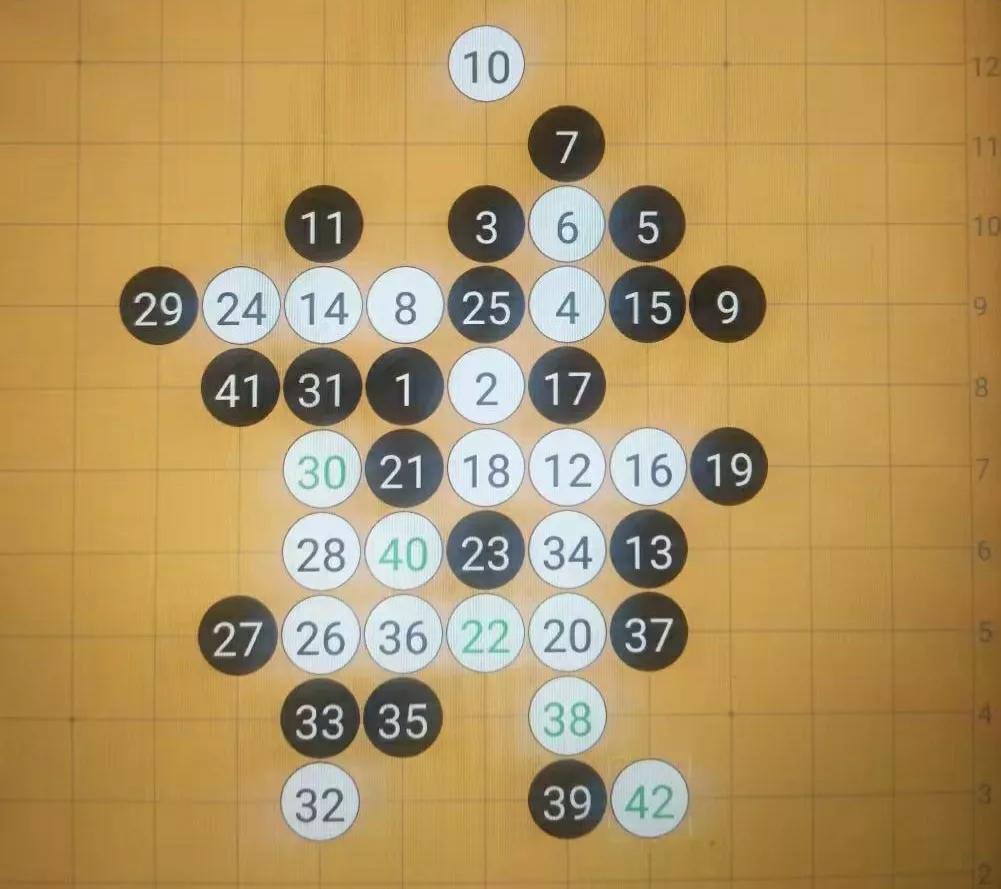 五子棋花月开局详细棋谱,五子棋残月兰志仁