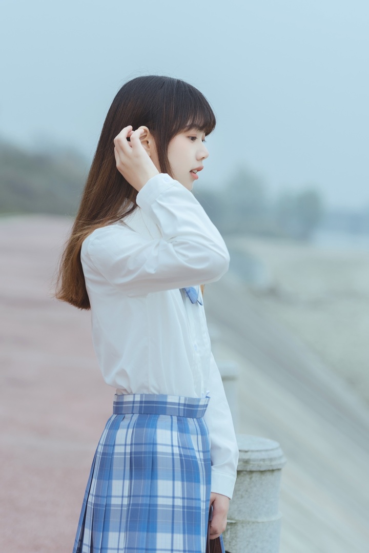 温柔少女写真,日系少女校园写真