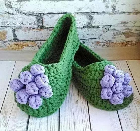 奇织妙想编织大课堂钩针编织拖鞋,钩针拖鞋花样图案大全简单又漂亮