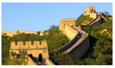 万里长城最突出的一个景点,万里长城是我国著名的旅游胜地